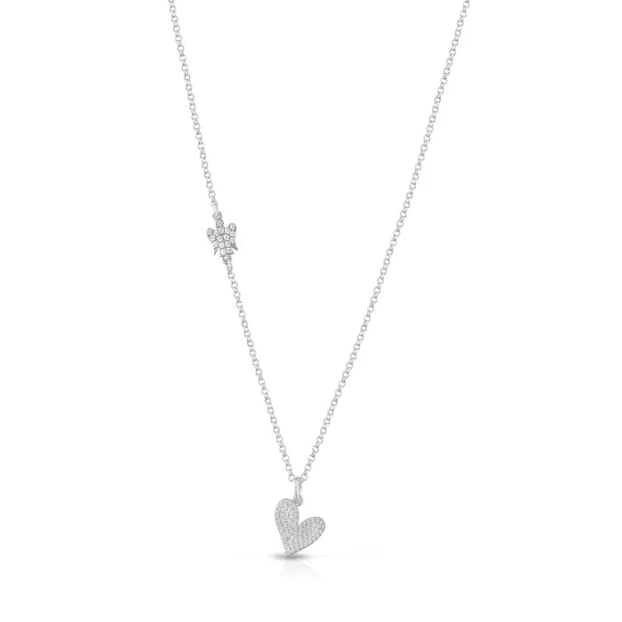 Collana Giannotti - CIONDOLO CUORE E ANGELO